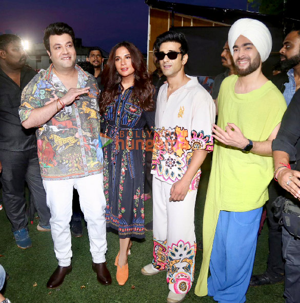 Photos: Fukrey 3 cast snapped at a college fest in Juhu Photos: Fukrey 3 cast snapped at a college fest in Juhu