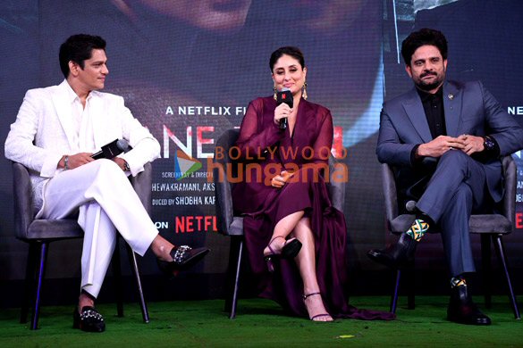 photos kareena kapoor khan jaideep ahlawat and vijay varma snapped at the jaane jaan trailer launch 2