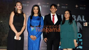 Photos: Koena Mitra snapped conferring the winners of the 4th Edition of the High Flyers 50 Global Icon Awards