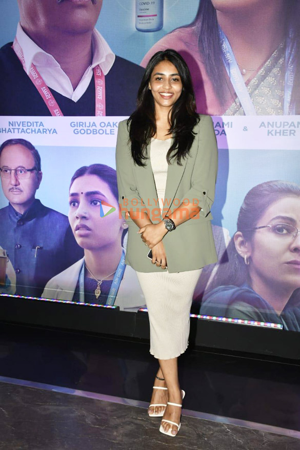 photos pallavi joshi vivek agnihotri nana patekar and others snapped at the vaccine war trailer launch 8