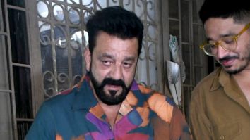 Photos: Sanjay Dutt snapped at a dubbing studio