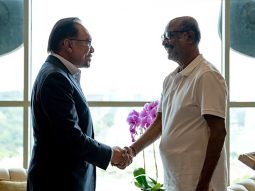Rajinikanth meets Malaysian Prime Minister Anwar Ibrahim; latter pens a lovely note
