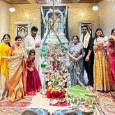 Ram Charan and Upasana welcome Ganpati Bappa; celebrate Klin Kaara’s first Ganesh Chaturthi