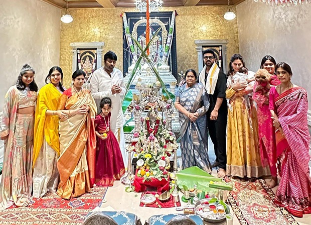 Ram Charan and Upasana welcome Ganpati Bappa; celebrate Klin Kaara’s first Ganesh Chaturthi 