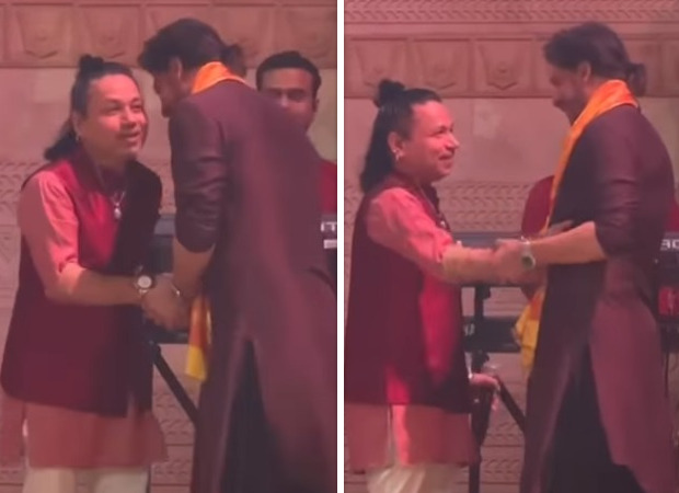 Kailash Kher hugs Shah Rukh Khan after recent Chalte Chalte controversy; watch
