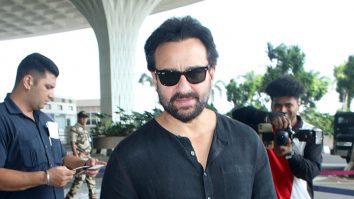 Saif Ali Khan gets clicked at the airport by paps