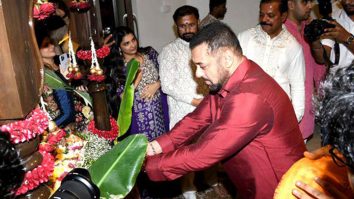 Salman Khan visits Eknath Shinde’s residence with sister Arpita Khan & Aayush Sharma