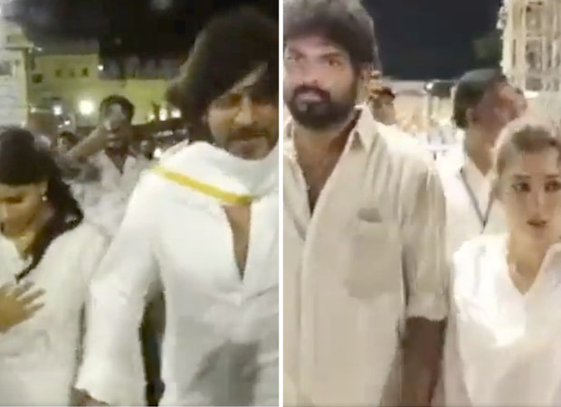 Shah Rukh Khan, Suhana Khan and Jawan co-star Nayanthara seek blessings at Sri Venkateshwara Swamy in Tirupati, watch videos Shah Rukh Khan, Suhana Khan and Jawan co-star Nayanthara seek blessings at Sri Venkateshwara Swamy in Tirupati, watch videos