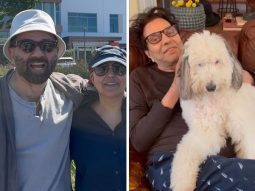 Sunny Deol and Dharmendra give a glimpse of their US holiday