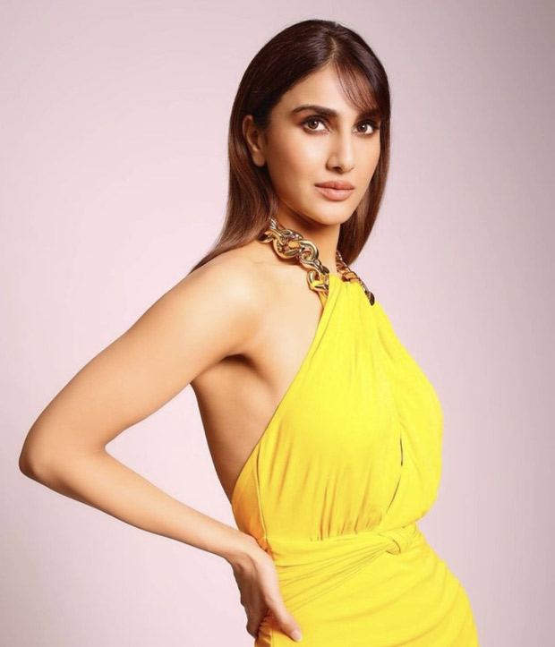 Vaani Kapoor brought sunshine to the red carpet in a yellow body-con gown worth Rs.96,456