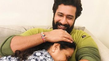 Vicky Kaushal shares heartwarming picture with his mother; Kriti Sanon comments