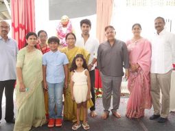 Allu Arjun and his family inaugurate his grandfather Allu Ramalingaiah statue, see photos