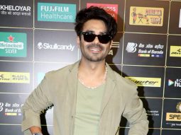 Aparshakti Khurana being all goofy and fun at the BH OTT India Fest