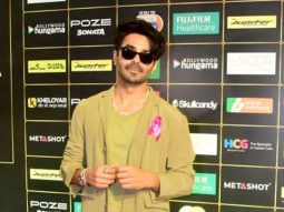 Powerhouse of energy!! Aparshakti Khurrana at the BH OTT India Fest
