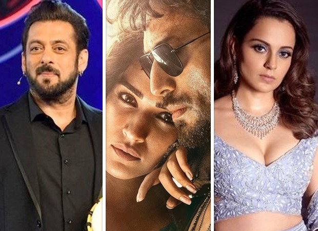 Bigg Boss 17 Weekend Ka Vaar: Salman Khan grooves to Ganapath's song with Tiger Shroff-Kriti Sanon, plays garba with Kangana Ranaut, watch