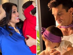 Bipasha Basu’s daughter Devi and Karan Singh Grover twin in adorable celebration for 11 months; see pics