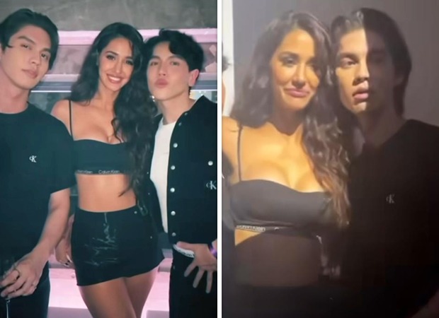 Disha Patani clicks a picture with Thai star Bright Vachirawit at Calvin Klein event in Tokyo Disha Patani clicks a picture with Thai star Bright Vachirawit at Calvin Klein event in Tokyo