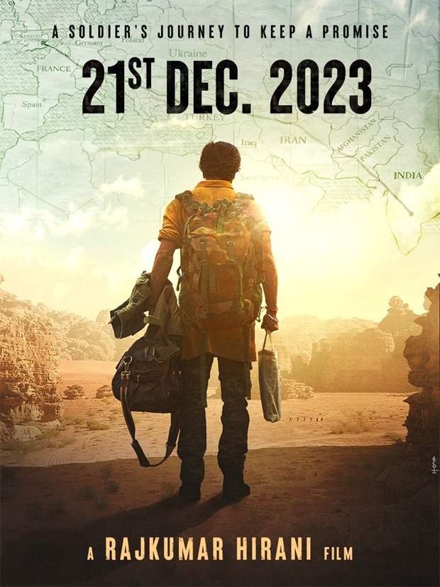 First look poster of Shah Rukh Khan-Rajkumar Hirani’s Dunki indicates December 21 release in India and internationally; the tagline reads, “A soldier’s journey to keep a promise” : Bollywood News – Bollywood Hungama