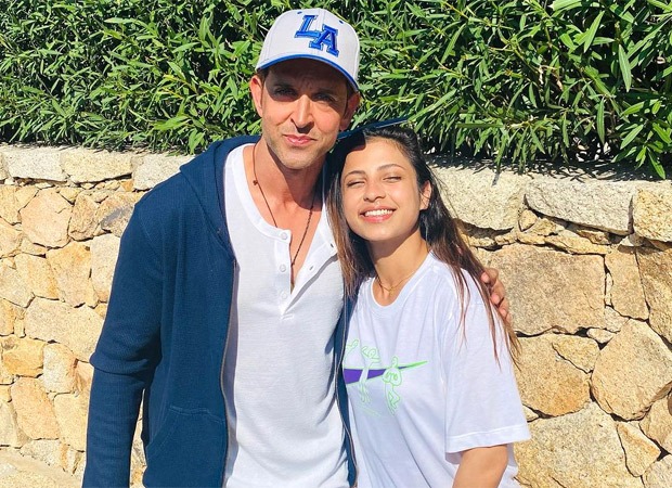 Hrithik Roshan looks dashing as he poses with a choreographer on the sets of Fighter in Italy; see photos 