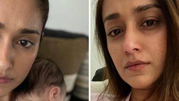 Ileana D’Cruz displays motherly concern in new picture with baby Koa; says, “Nothing prepares you for the pain you feel when your little one is hurting”
