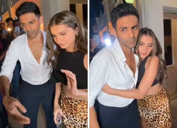 Kartik Aaryan and Tara Sutaria hug each other after their dinner date; are the actors dating or paired up for Aashiqui 3 Kartik Aaryan and Tara Sutaria hug each other after their dinner date; are the actors dating or paired up for Aashiqui 3