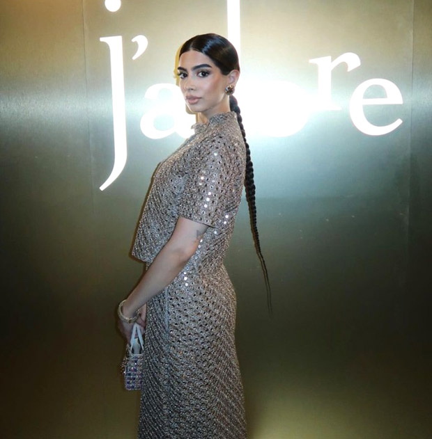 Khushi Kapoor, bedecked in a shimmering Dior ensemble, left an indelible mark at the Dior show during Paris Fashion Week