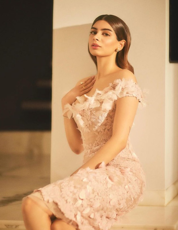 Khushi Kapoor is bringing in flower power with her pink floral midi dress