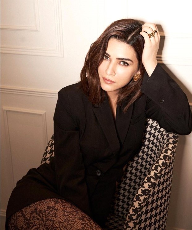 Kriti Sanon gets her glam game on in Jacquemus blazer dress for Ganpath promotions