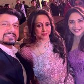 Madhuri Dixit and Dr. Shriram Nene share heartwarming moments with Hema Malini on her 75th birthday; see post