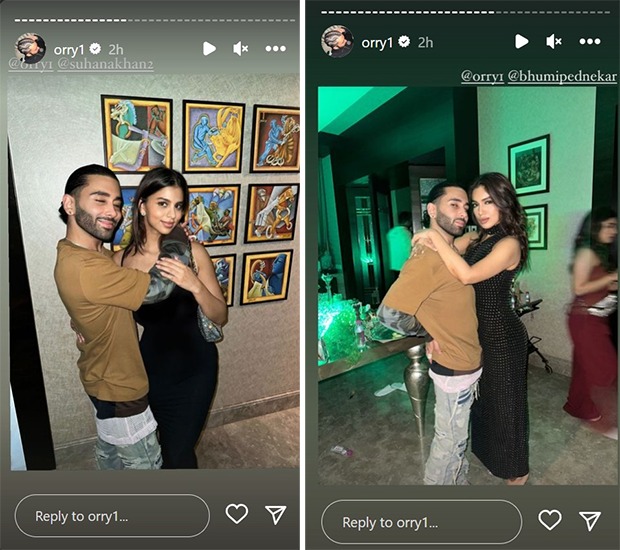 Suhana Khan, Khushi Kapoor, Sara Ali Khan, and other Bollywood stars enjoy fun-filled evening in Mumbai; Orhan Awatramani shares pictures 