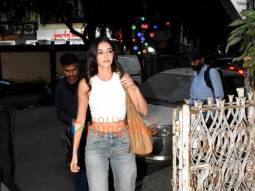 Photos: Ananya Panday snapped at Krome studio in Bandra