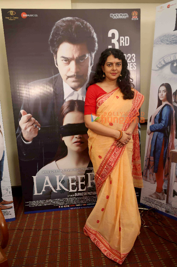 photos bidita bag durgesh pathak sakshi holkar gaurav chopra and others grace the music launch of the film lakeerein 4