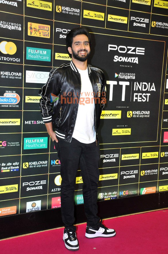 photos celebs snapped at the pink carpet and awards ceremony of bollywood hungama ott india fest 2023 7 2