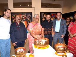 Photos: Dino Morea, Lesle Lewis and others snapped at Jagannath Paul’s art exhibition Kshitij