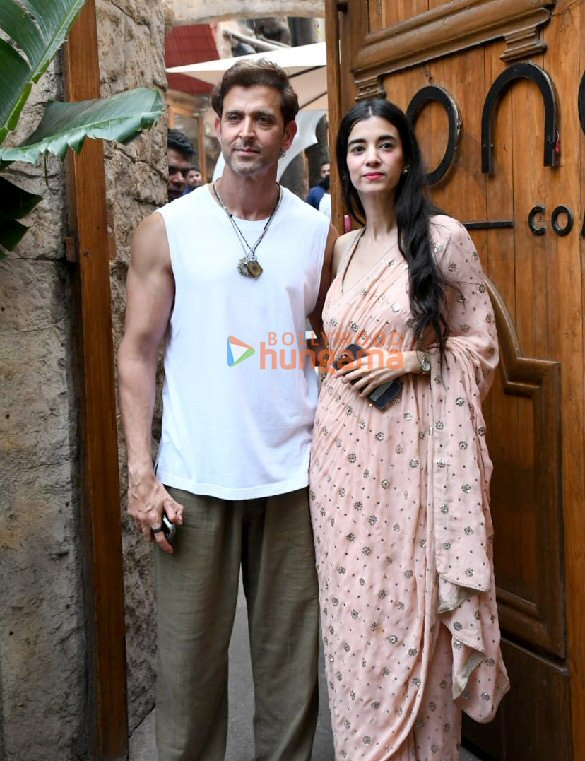 Photos: Hrithik Roshan, Saba Azad and others at snapped at One8 Commune in Juhu