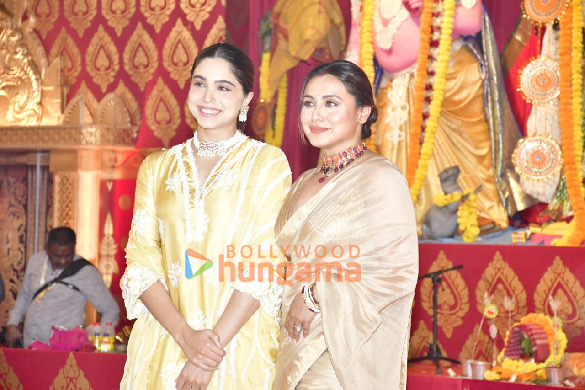 photos kajol rani mukerji tanishaa mukerji and others at durga puja celebrations in juhu 12