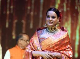 Photos: Kangana Ranaut snapped at Delhi’s Lav Kush Ramlila event