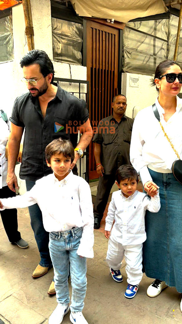 photos kareena kapoor khan saif ali khan and family snapped at izumi in bandra 2