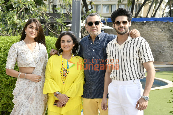 Photos: Paresh Rawal, Mrunal Thakur, Abhimanyu Dassani and Divya Dutta snapped promoting Aankh Micholi