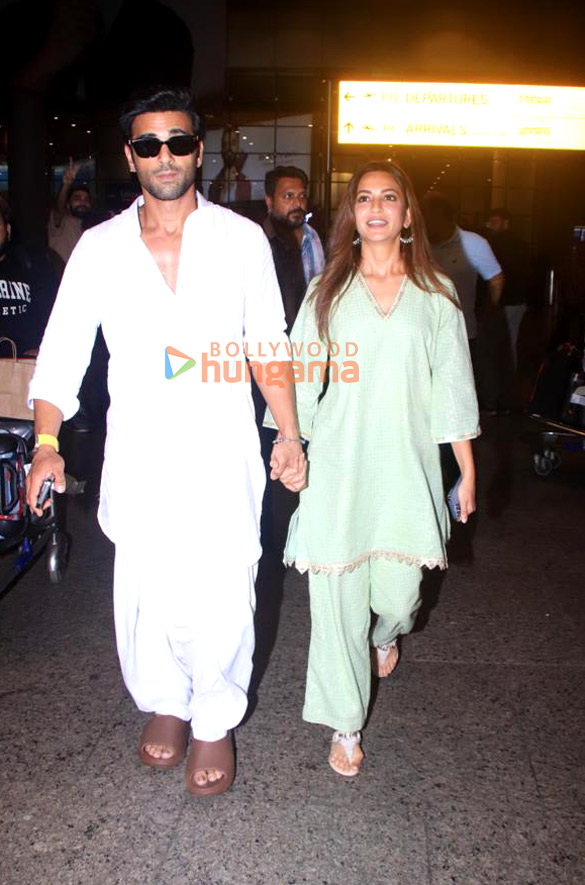 Photos: Rani Mukerji, Pulkit Samrat, Kriti Kharbanda and others snapped at the airport