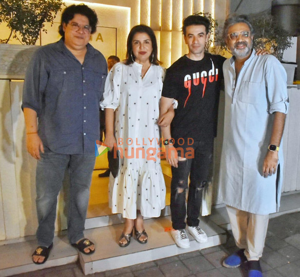 photos rajkummar rao sajid khan and others snapped at akina in bandra 6
