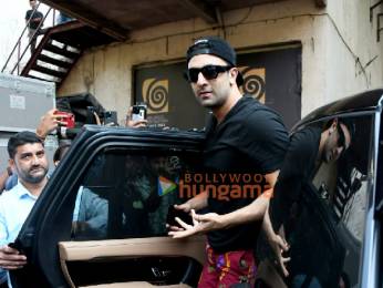 Photos Ranbir Kapoor snapped at Filmistan studio
