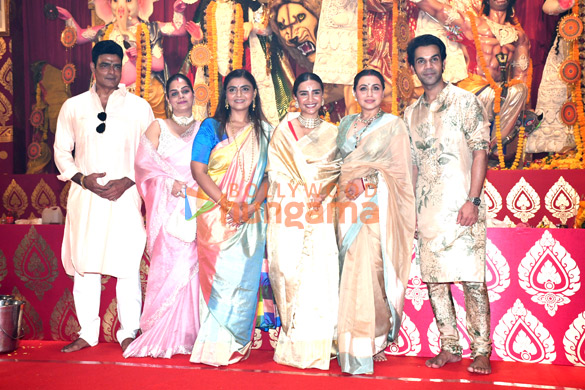photos rani mukerji kajol and others snapped at a durga puja pandal 0101 5
