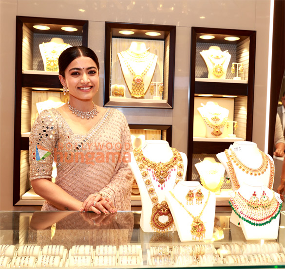photos rashmika mandanna snapped at the launch of kalyan jewellers new showroom at al barsha dubai 2 2