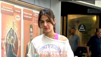 Photos: Rhea Chakraborty spotted outside the gym
