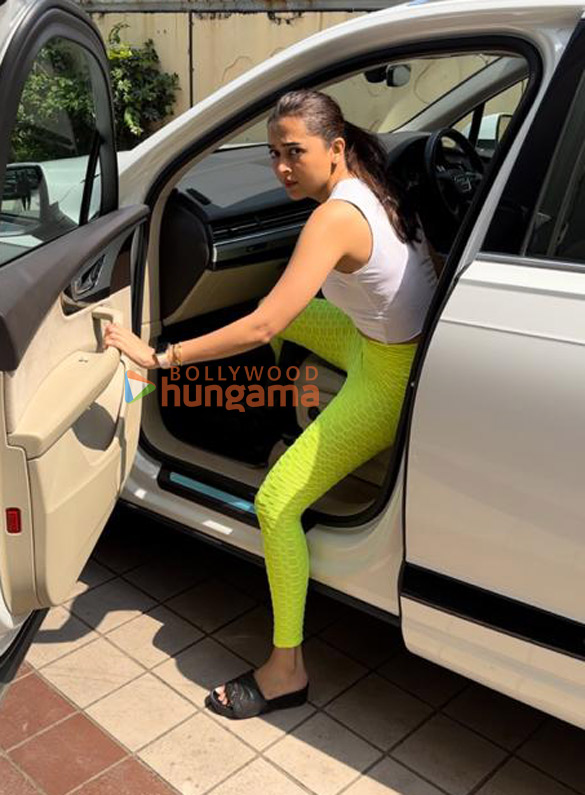 photos tejasswi prakash snapped at the gym in bandra 1
