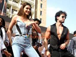 Photos: Tiger Shroff and Kriti Sanon snapped during Ganapath – A Hero Is Born promotions