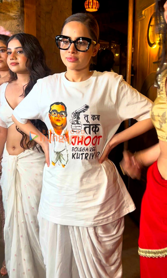 photos uorfi javed hosts bollywood themed per birthday bash at one 8 commune in juhu 2