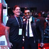 Ranveer Singh meets Michael B. Jordan, Mark Cuban and others at NBA Abu Dhabi Games 2023