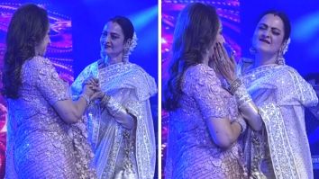 Hema Malini celebrates 75th birthday with star-studded bash; she grooves with Rekha to ‘Kya Khoob Lagti Ho’